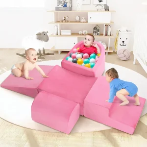 5-Piece Soft Play Climbing Blocks for Toddlers