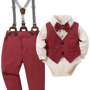 Infant Boy Gentleman Set, Wedding Outfit Suits