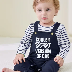 2Pcs Infant Boy Romper Bodysuit