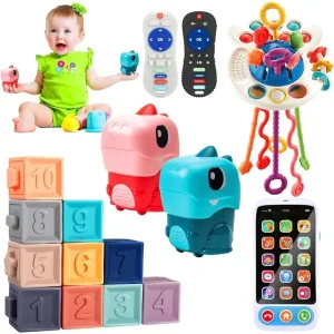 Montessori Baby Toys for 6-36 Months