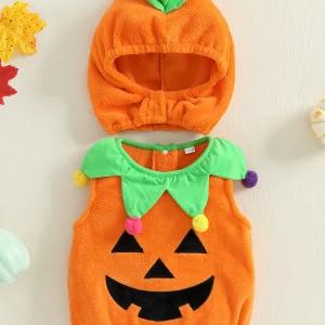 Infant Pumpkin Costume for Baby Boy or Girl