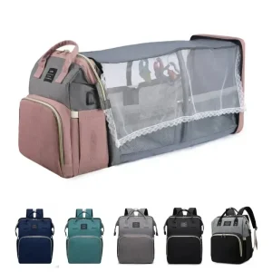 Mommy Bag Lightweight Portable Folding Crib Bed