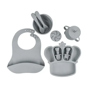 9Pcs Silicone Baby Feeding Set