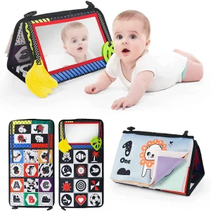 Baby Cloth Book with Distorting Mirror