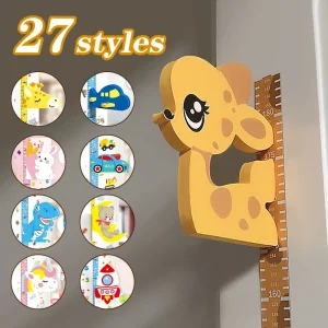 Removable 3d Three-dimensional Cartoon Height Stickers
